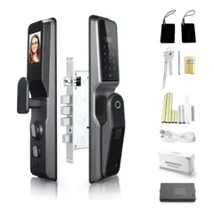 GENERICO - Chapa Cerradura Inteligente HuellaApertura FacialApp