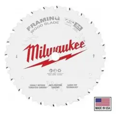 MILWAUKEE - Disco Sierra Circular 7.1/4 24 Dientes Estructura