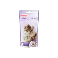 BEAPHAR - Treats Calming Gato 35 g - Snack Relajante Natural