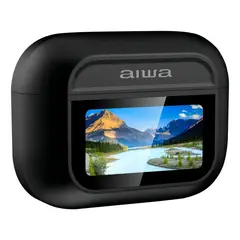 AIWA - Auriculares In-ear Inalámbricos Awtwsgprob Con Cancelación De Ruido Negro