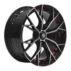GENERICO - Set 4 Llantas 14x6 4X100/4X114 Et35 SUPERSPEED BM-UC-RED