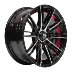 GENERICO - Set 4 Llantas 14x6 4X100/4X108 Et25 SUGO BM-UC-RED