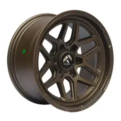 GENERICO - Set 4 Llantas 17x8.5 6X139 Et0 TURBINE MBRNZ