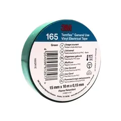 3M - Huincha Aisladora Verde 15mmx10mtx015mm