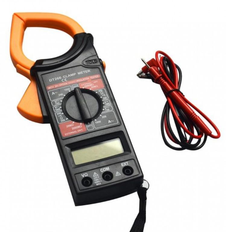 Amperimetro Multimetro Tester Tenaza Rango Automático