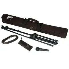 PEAVEY - Pack Microfono Con Atril Cable Y Funda PV-MSP1
