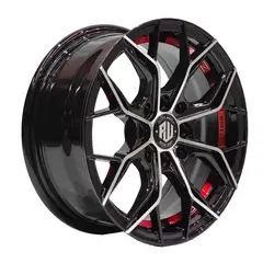 GENERICO - Set 4 Llantas 14x6 4X100/4X114 Et35 GYRFA BM-UC-RED