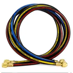 GENERICO - Manómetro R32 R290 R600a Hcpro 80mm Incluye Mangueras