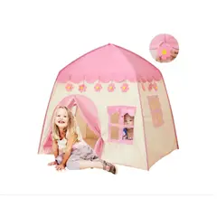 GENERICO - Carpa Infantil Niña Plegable rosada