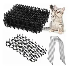 GENERICO - Pack 12 Alfombrillas Repelentes De Mascotas Anti-cat Pot