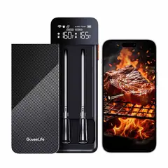GOVEE - Termómetro de Carne WiFi con 2 Sondas