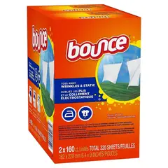 BOUNCE - Hojas Suavizantes Para Secadora 320 Un