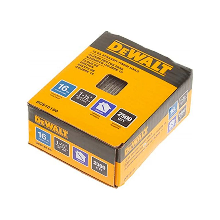 Caja 2500 Clavos Rectos 16ga 1-1/2 DCS16150