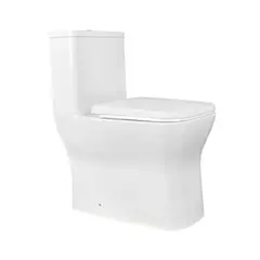 BRIGGS - WC One Piece a piso 30,5 cm 6 litros Square blanco