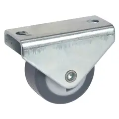 KUTZ - Rueda Fija 30mm TPE 35kg Uso Inst. especiales