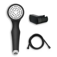 DUSCHY - JUEGO DUCHA EUROSPRAY PLUS MATTE BLACK