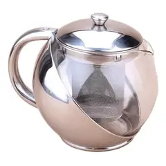 GENERICO - Hervidor infusor de vidrio de 750 ml para hogar