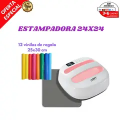 GENERICO - Estampadora + 12 Vinilos textil de regalo