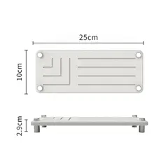 GENERICO - Organizador Baño Cocina Secado Rápido Rectangular Para Jabón Y Esponjas