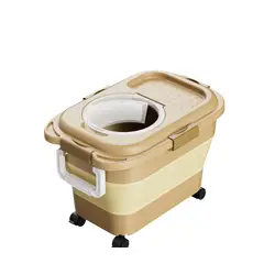 GENERICO - Contenedor Alimento Mascotas Plegable 8kg Perros Gatos