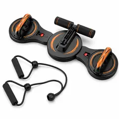 GENERICO - Tabla de Flexiones Multifuncional Plegable con Bandas de Resistencia