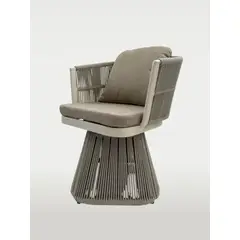 MODRA - Silla Giratoria Odesa Exterior para Terraza y Jardín