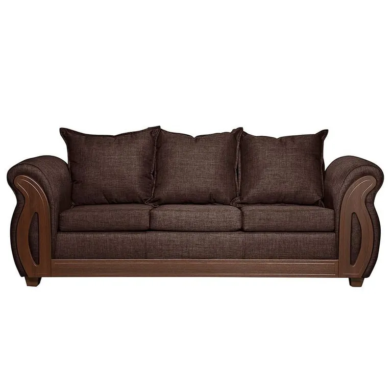 Sofa 3 Cuerpos Isidora Marron