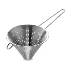CUINER - Colador Cónico De Acero Inoxidable 20cm Plateado