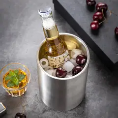 CUINER - Enfriador Cooler De Botellas Acero Inoxidable 12cm