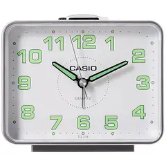 CASIO - RELOJ DESPERTADOR TQ218-8DF ANALOGO CON REPETICION