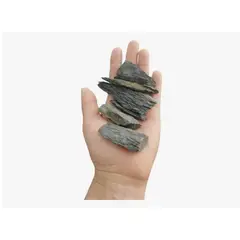 GENERICO - Piedra Natural Laja Decorativa para Terrario. 100 Gr