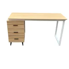 DETODOYMAS - Escritorio Oficina cajoneras 140x60x75cm Chic Home - Café