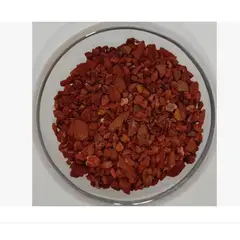 GENERICO - Piedra Decorativa Jaspe Rojo en bruto Formato 1 kg. Pequeño