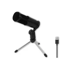 PHILCO - Micrófono Estudio Usb Con Tripoide PLC31623