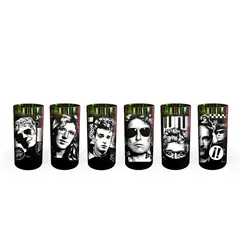 GREEN GLASS - Rock Argentino - Juego de 6 Vasos - 500 ml