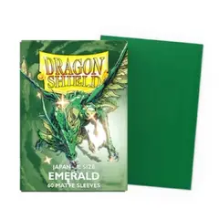 Dragon Shield - Protectores Dragon Shield: Japanese- Matte Emerald (60 ct.)