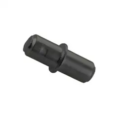 CASO E HIJOS - Soporte repisa negro metal duplo 50uds