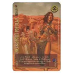 MITOS Y LEYENDAS - Cartas Promo Necropolis Popular Coleccionista Myl