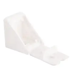 DVP - Escuadra plastica blanca 50uds