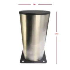PRORACK - Pata mueble 50x150mm cilindrica