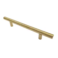 KUTZ - Tirador metalico tubular oro mate  96X12mm madrid