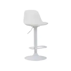 HABITA2 CHILE - Taburete elegante altura regulable Moby - Blanco