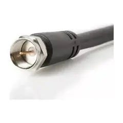 ONE FOR ALL - CABLE COAXIAL CONECTOR MACHO CON ROSCA 5 MTRS