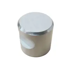 KUTZ - Perilla metalica cilindrica niquel satin 23x20mm