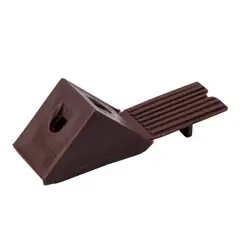 DVP - Escuadra plastica cafe 50uds