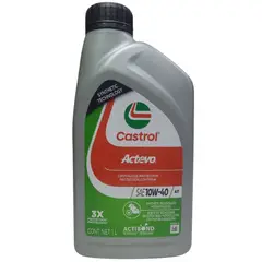 GENERICO - Aceite de Moto 10w 40 Semi Sintético Castrol 4t Original