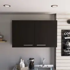 TUHOME - Mueble De Cocina Aereo Manchester 2 Puertas Wengue