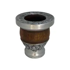 GENERICO - Mate Imperial Premium Madera Y Virola Cincelada