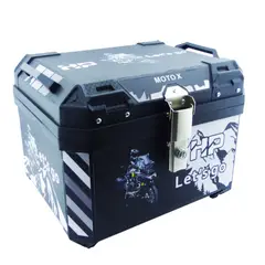 GENERICO - Maleta para Motos o Top case de 45L Desmontable Universal