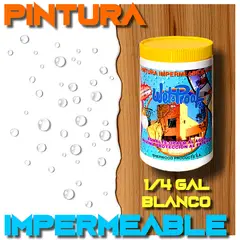 WETPROOF - PINTURA IMPERMEABILIZANTE MADERA EXTERIOR BLANCO AL AGUA WETCO 1-4 GAL